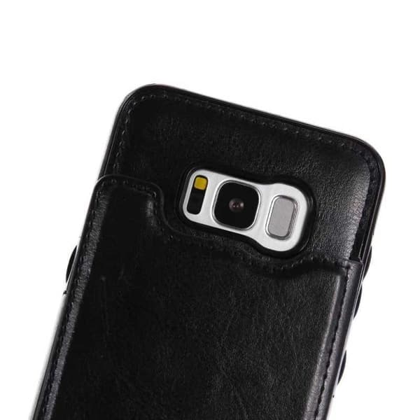 Samsung S8 Plus iskunkestävä kansikorttipidike 2-paikkainen Flippr