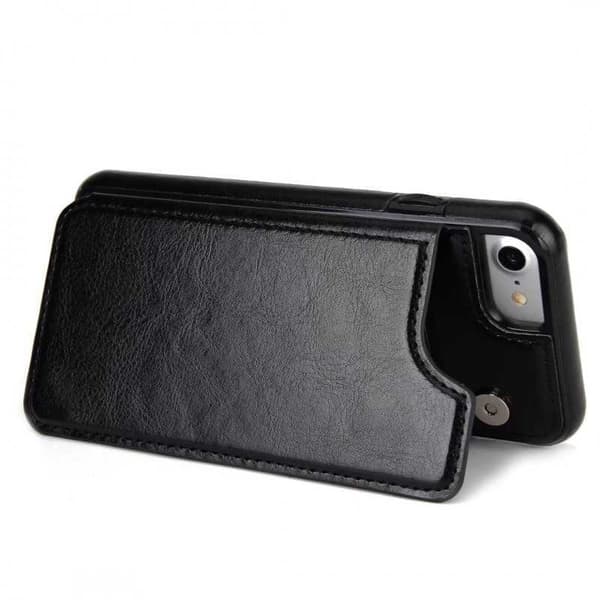 iPhone 7 Shockproof Cover Card Holder 3-SLOT Flippr