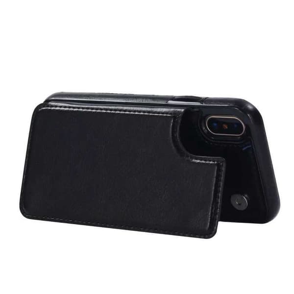 iPhone X Stødsikker Kortholder 2stk Kort Flippr