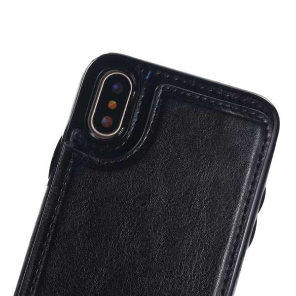 iPhone X Stødsikker Kortholder 2stk Kort Flippr