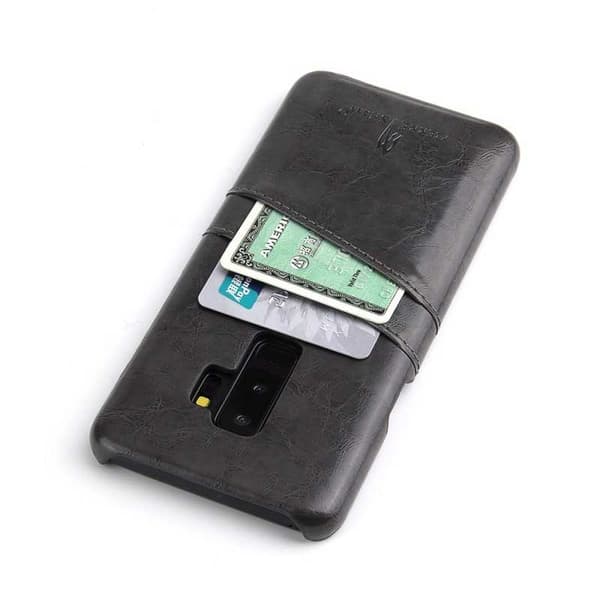 Samsung S9 Plus stødabsorberende kortholder retro