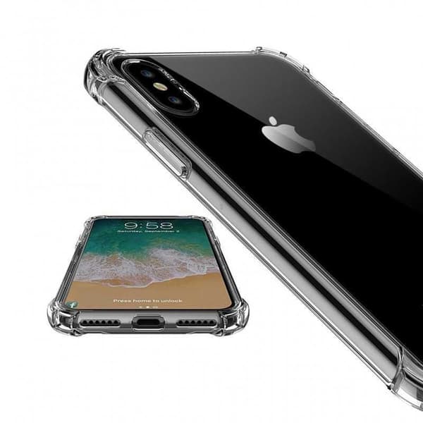iPhone X Stødabsorberende Silikone Shell Shockr