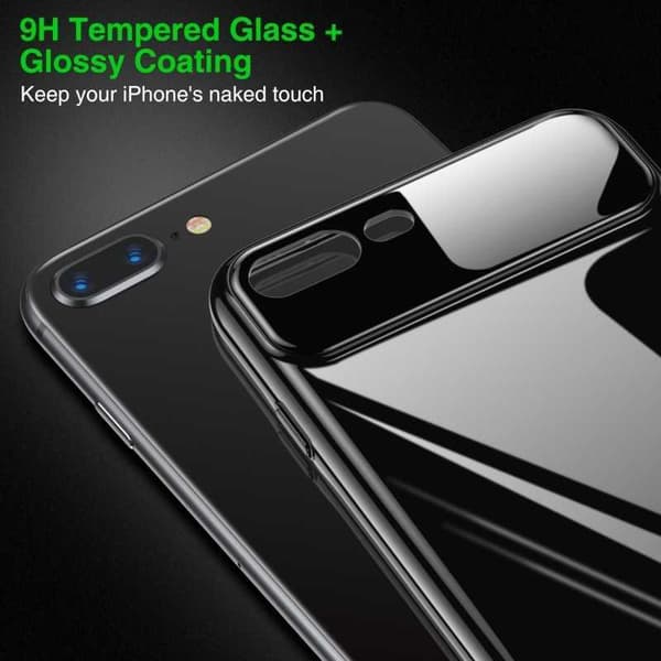 iPhone 7 Plus Eksklusivt ultratynt sjokkabsorberende deksel Blanc