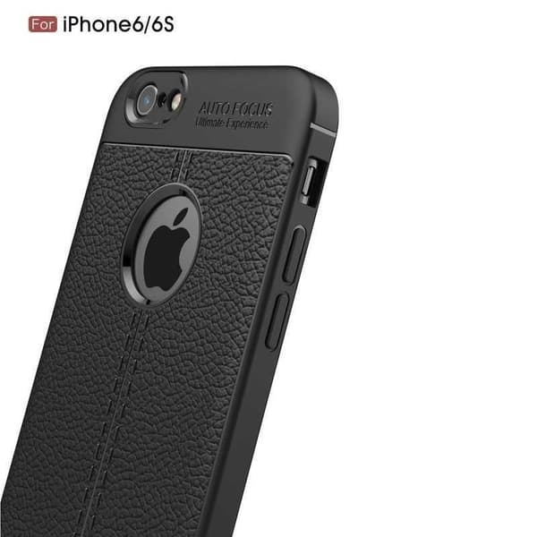 iPhone 6/6S Stöttåligt & Stötdämpande Skal LeatherBack