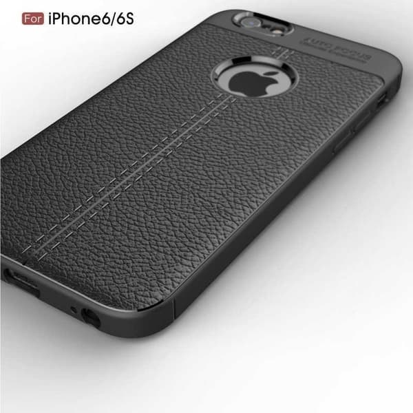iPhone 6/6S Stöttåligt & Stötdämpande Skal LeatherBack