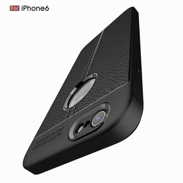 iPhone 6/6S Stöttåligt & Stötdämpande Skal LeatherBack