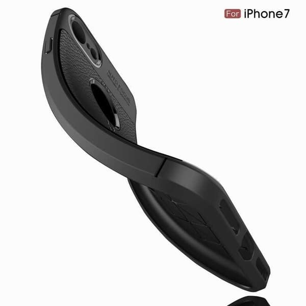 iPhone 7 Stødsikker & Stødabsorberende Cover LeatherBack