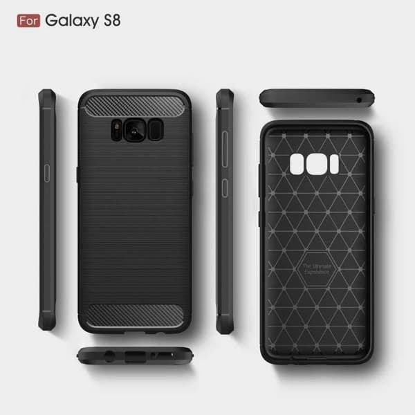 Samsung S8 Plus stødsikker stødabsorberende skal SlimCarbon