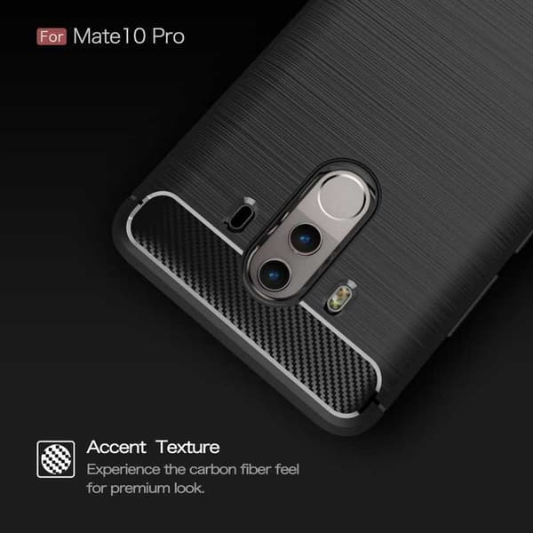 Mate 10 Pro Stöttåligt Stötdämpande Skal SlimCarbon