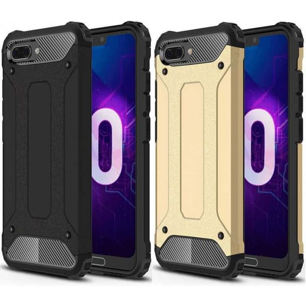 Huawei Honor 10 Stöttåligt Skal SlimArmor Svart
