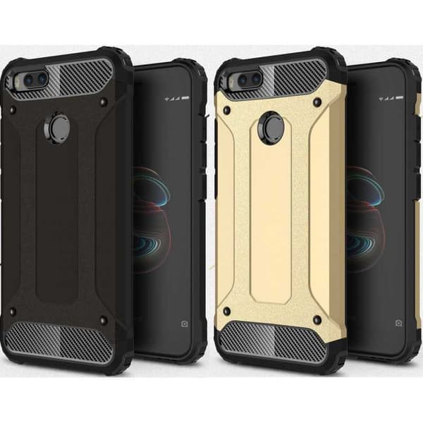 Xiaomi Mi A1 Stöttåligt Skal SlimArmor Svart