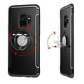 Miniatyrbillede 6 af 11: Samsung S9 Praktisk stødsikkert cover med ringholder V2