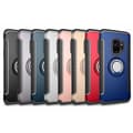 Miniatyrbillede 1 af 11: Samsung S9 Praktisk stødsikkert cover med ringholder V2