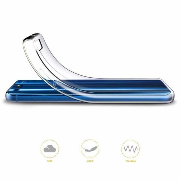 Honor 10 Stöttåligt Genomskinligt Skal Simple