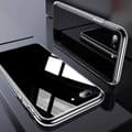 Miniatyrbild 6 av 6: iPhone 7 Stötdämpande Skal 9H Härdat Glas Baksida Glassback