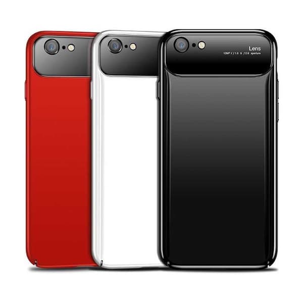 iPhone 8 Plus Ultra tynd stødabsorberende skal Blanc