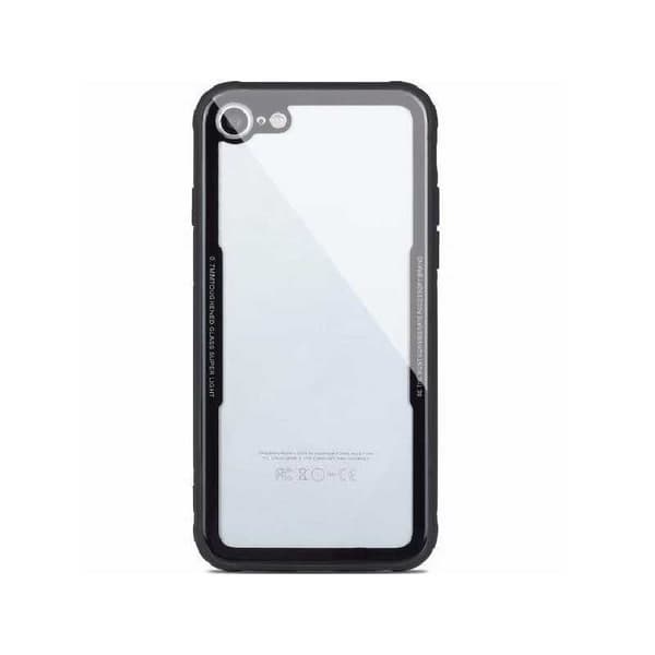 iPhone 6 ja 6S Iskunvaimennuskuori 9H lasitausta Glassback V2