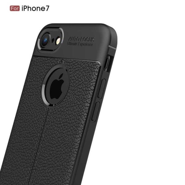 iPhone 8 Iskunkestävä ja iskuja vaimentava nahkatakki