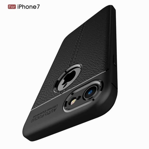 iPhone 8 Iskunkestävä ja iskuja vaimentava nahkatakki