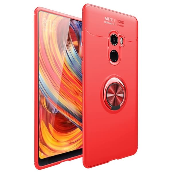 Slim Ring Case Xiaomi Mi Mix 2 : Färg - Röd
