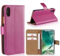 Miniatyrbillede 10 af 11: SKALO iPhone XS Max Flip Cover m. Pung i Ægte Læder