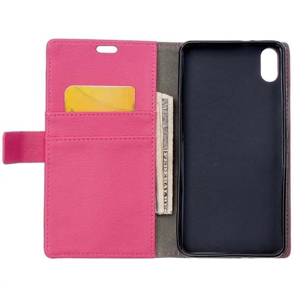 Lommebokdeksel 2-kort Apple iPhone XR (6.1") : Farge - Rosa