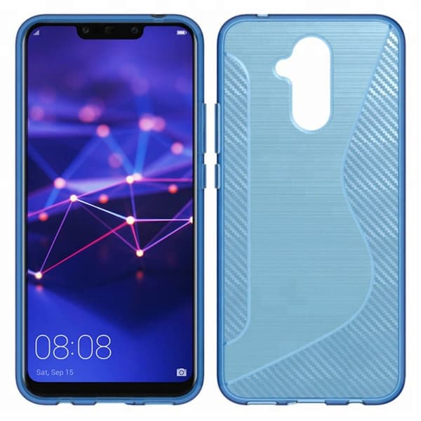 S Line Suojakuori Huawei Mate 20 Lite (SNE-LX1) : väri - sininen