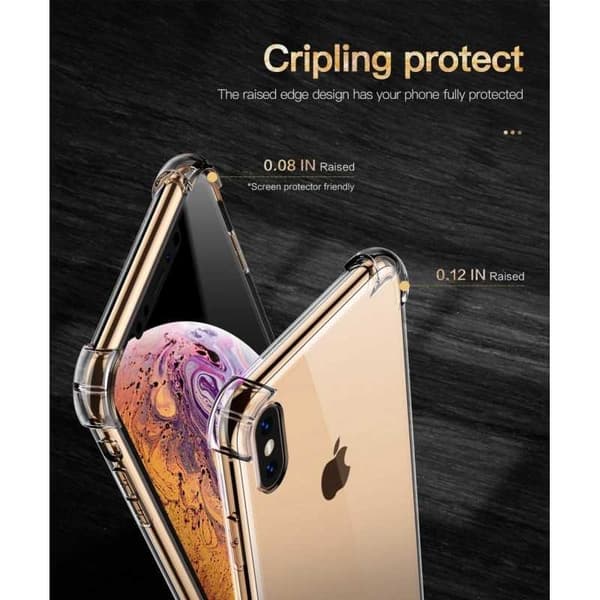 iPhone XS stødabsorberende silikone Shell Shockr