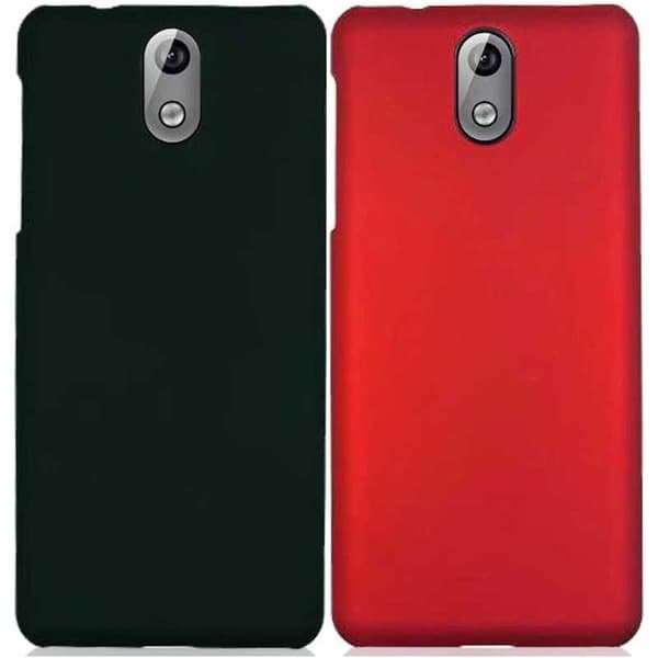 Nokia 3.1 Ultratunn Gummibelagd Mattsvart Skal Svart