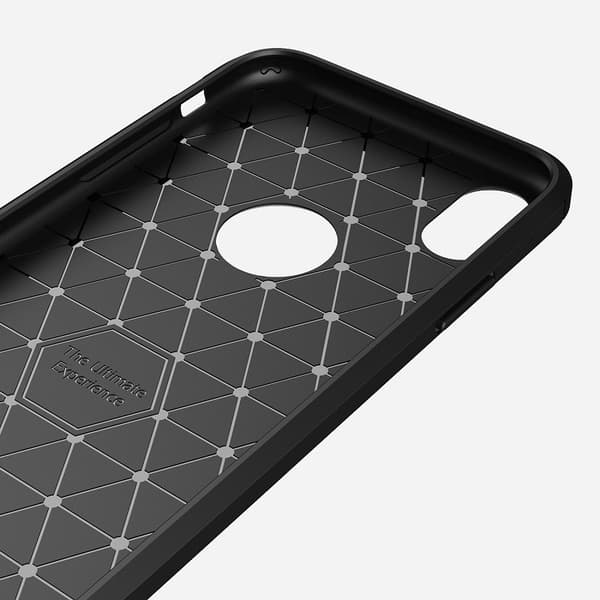 SKALO iPhone XR Armor Carbon Stöttåligt TPU-skal
