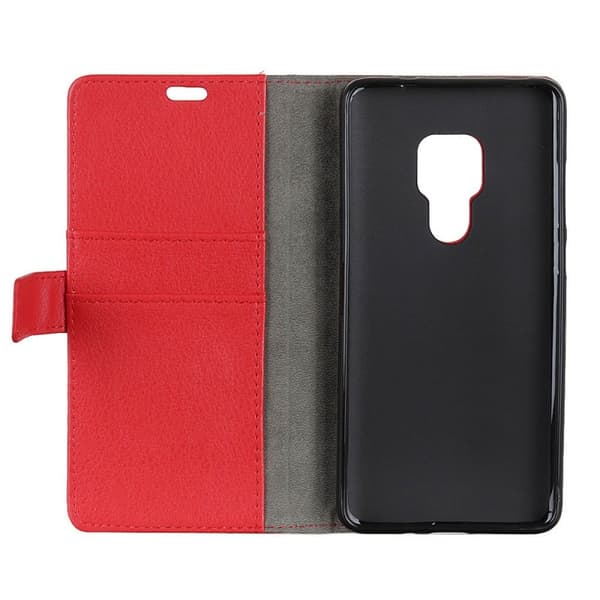 Wallet 2-kort til Huawei Mate 20 (HMA-L29) : farve - rød