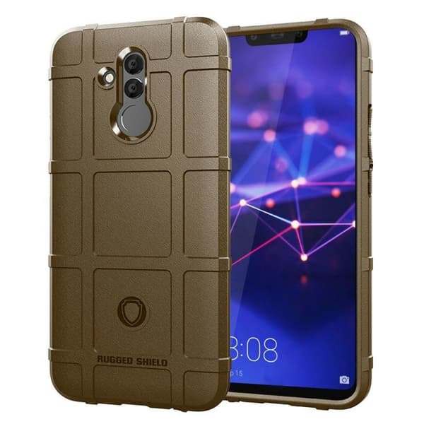 Rugged Shield deksel Huawei Mate 20 Lite (SNE-LX1) : Farge - brun