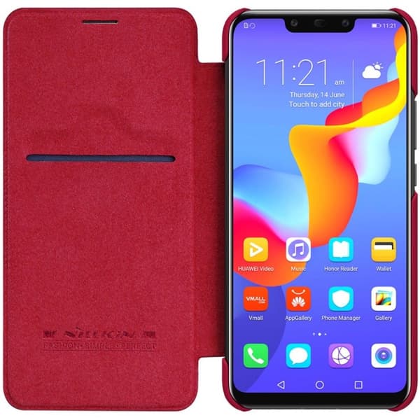 Nillkin Qin Flipdeksel Huawei Mate 20 Lite (SNE-LX1) : Farge - RØD