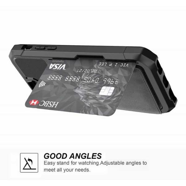 iPhone 6/6S Stødsikkert Premium Cover 4-KOMPARTMENT Solid V3