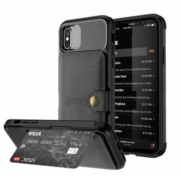 iPhone XS Shockproof Premium Cover 4-TACK Solid V3