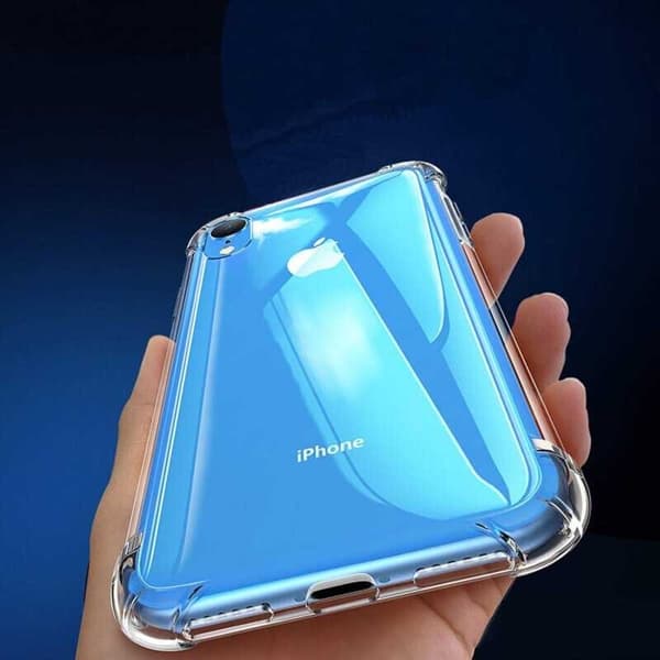 iPhone XR Iskunvaimennus Silikoni Shell Iskunvaimennin