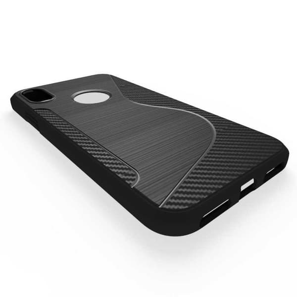 iPhone XR Ultratyndt stødabsorberende etui S-Line