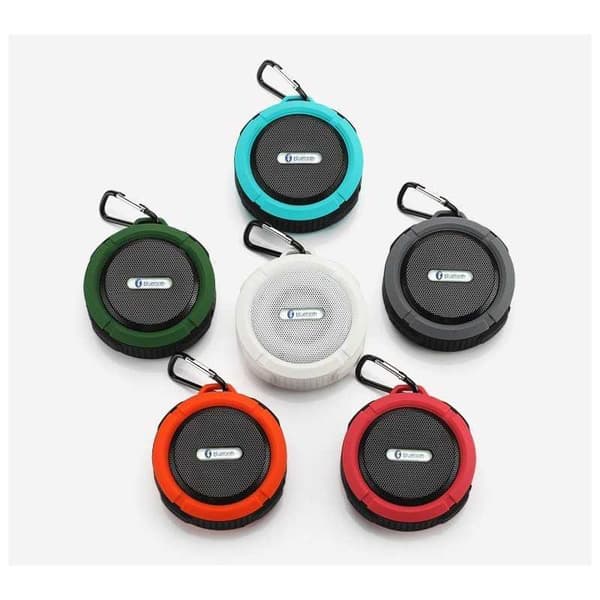 Vattentät Bluetooth V 3.0 Högtalare med Sugpropp 500mAh