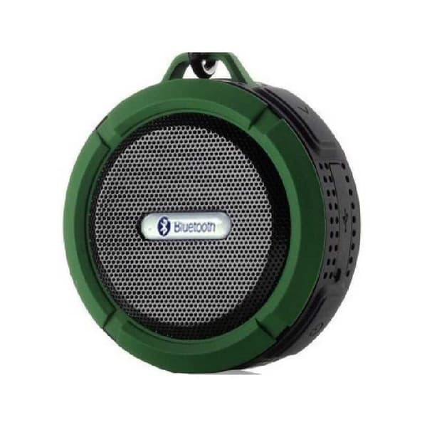 Vattentät Bluetooth V 3.0 Högtalare med Sugpropp 500mAh Svart