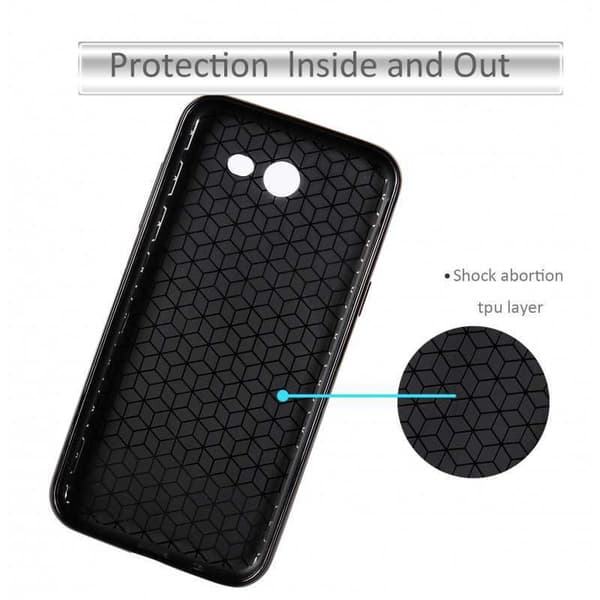 Samsung J3 2017 Stöttåligt Skal FullCarbon V2