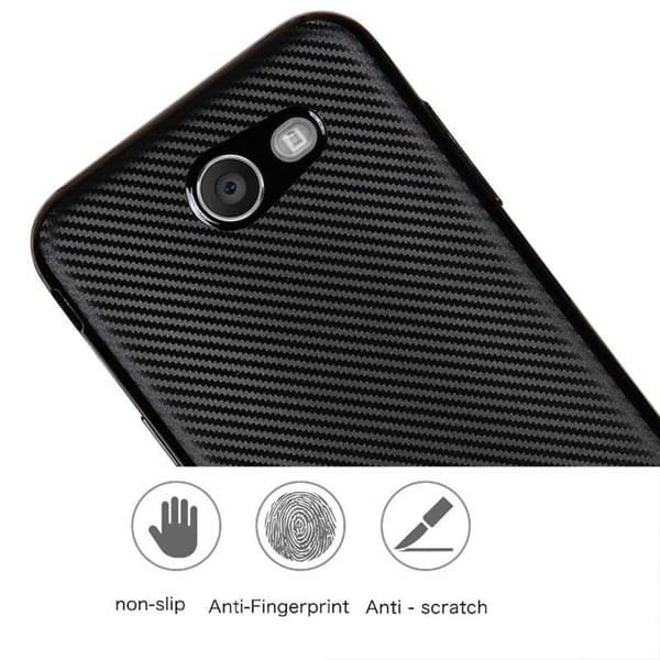 Samsung J3 2017 Stöttåligt Skal FullCarbon V2
