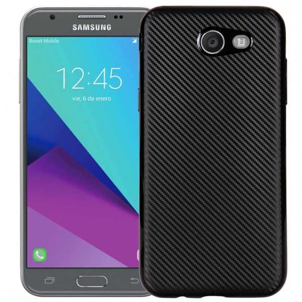 Samsung J3 2017 Stöttåligt Skal FullCarbon V2