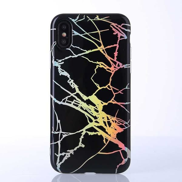 iPhone XS Iskunvaimennus Marble Case Lazr