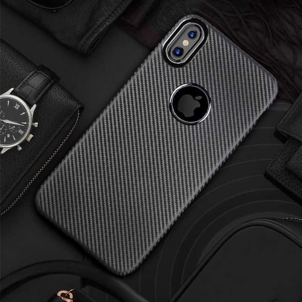 iPhone XS Max stødsikkert cover FullCarbon V2