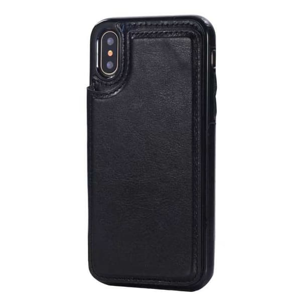 iPhone XS Max Stöttåligt Skal Korthållare 2-FACK Flippr