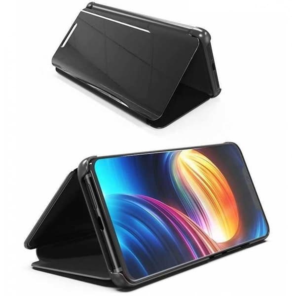 Mate 20 Pro Smart Flipfodral Clear View Standing V2 Rocket