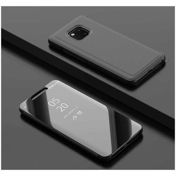 Mate 20 Pro Smart Flipfodral Clear View Standing V2 Rocket