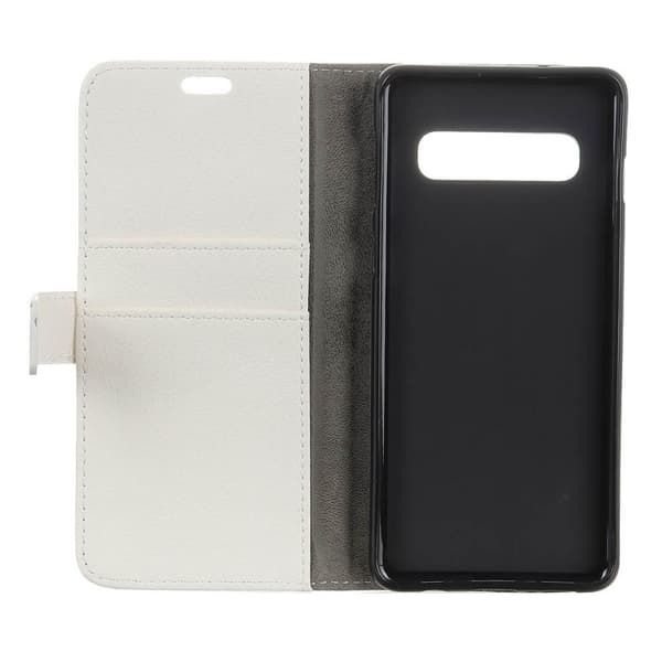 Wallet 2-kort til Samsung Galaxy S10 (SM-G973F) : farve - hvid