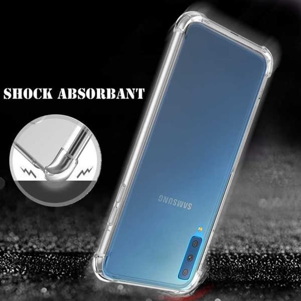 Samsung A7 2018 stødabsorberende silikone Shell Shockr