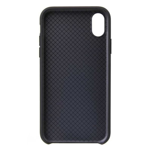 iPhone XS Max kuminen mattamusta silikonikuori
